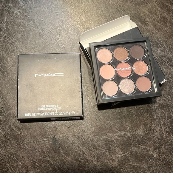 MAC Cosmetics Makeup Mac Eye Shadow Palette Dusky Rose X 9 Poshmark